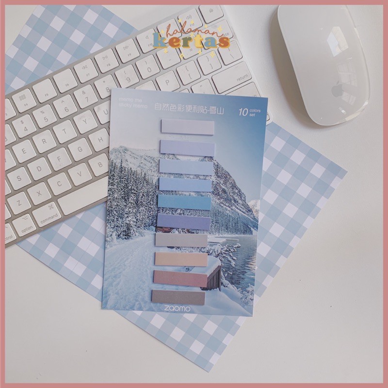 Jual Nature Stripe Stickynotes (200 lembar stickynotes strip bertema ...