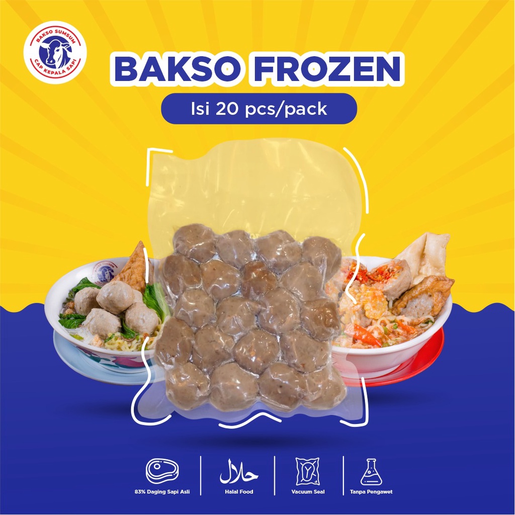 Jual Bakso Daging Bakso Frozen Frozen Food Bakso Daging Bakso