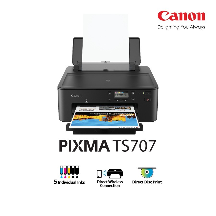 Jual Printer Canon Pixma Ts707 Auto duplex Shopee Indonesia