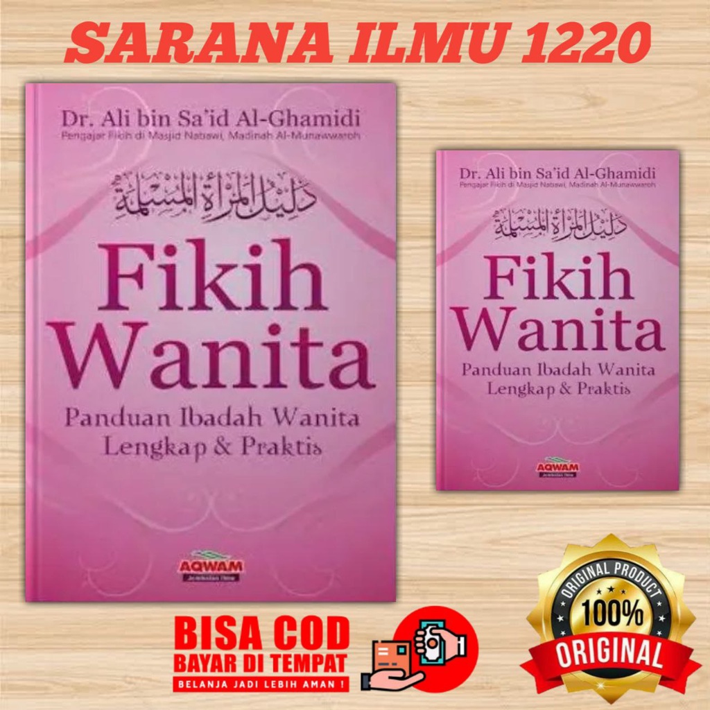 Jual Buku Fikih Wanita Panduan Ibadah Wanita Lengkap Praktis Aqwam