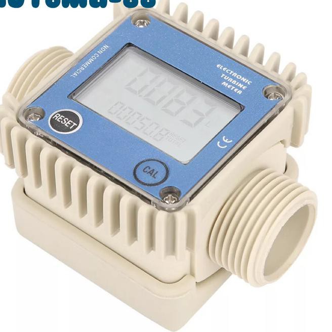 Jual Flow meter Digital Turbine 1 inch Diesel Fuel Flowmeter Air 1 inch ...