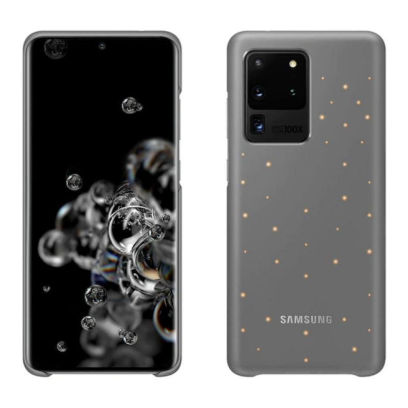 Original Samsung Galaxy S20 Ultra Smart LED Cover Lighting Lampu Case  S20plus S20+ Casing Kesing