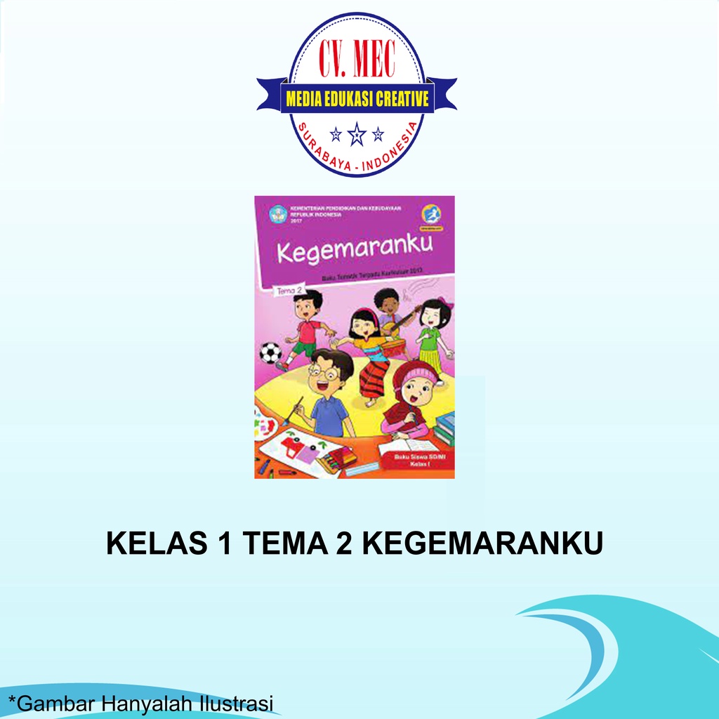 Jual Buku Siswa Sdmi Kelas 1 Tema 2kegemaranku Zona 1 Shopee Indonesia