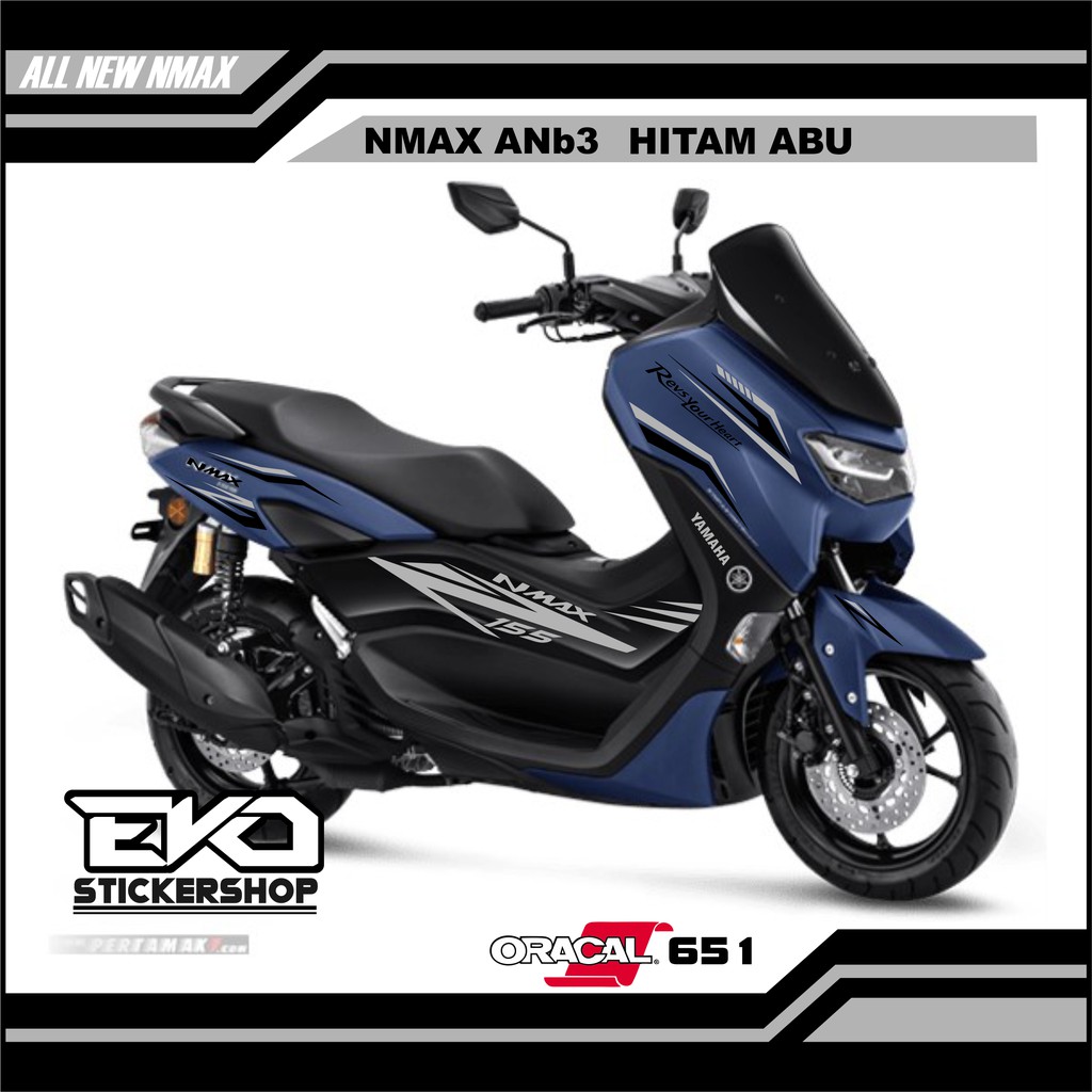 Jual STIKER ALL NEW NMAX BIRU CUTTING STICKER | Shopee Indonesia