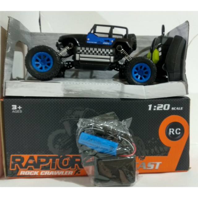 Jual Mobil Remot RC Rock Crawler Offroad RAPTOR | Shopee Indonesia