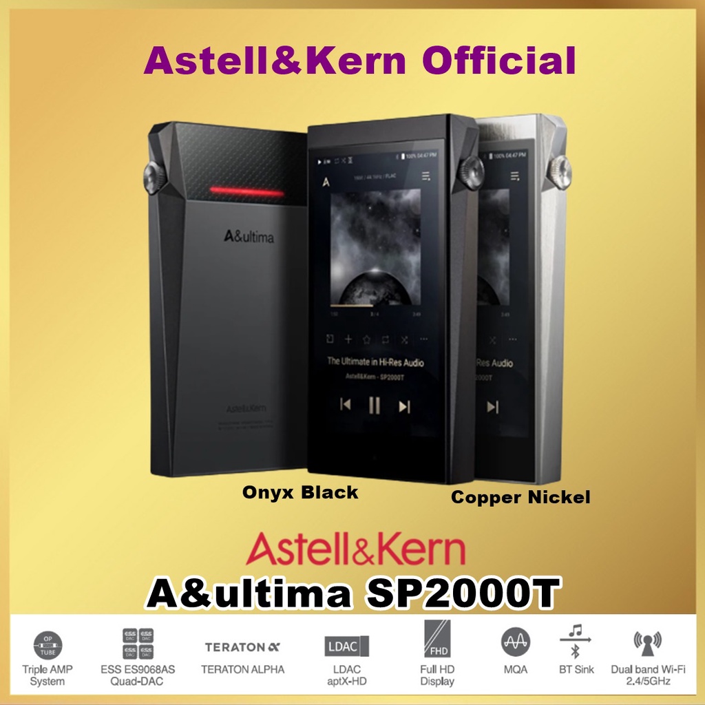Astell & Kern SP2000T - Lecteur Audio Portable Haute Résolution (DAP) En Anglais, Occasion En Excellent état