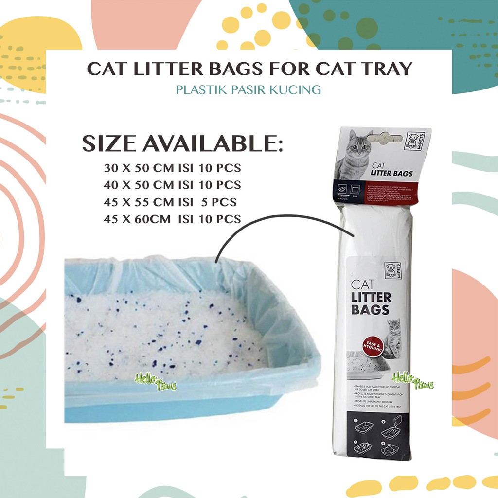 Jual Cat Litter Bags for Cat Litter Box Plastik Bak Pasir Kucing Shopee Indonesia