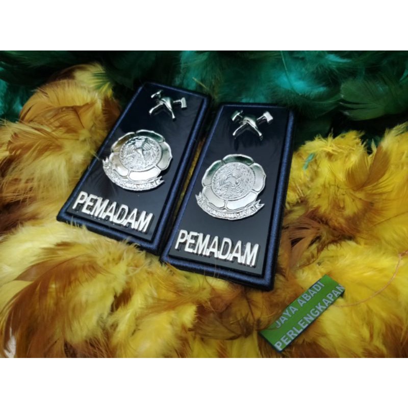 Jual Pangkat Pdh Pemadam SMA Kain Akrilik | Shopee Indonesia