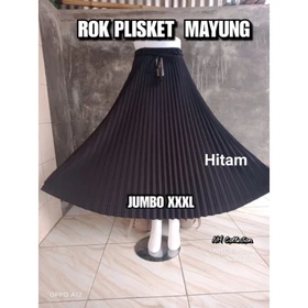 Rok Plisket JUMBO Premium Koshibo Premium TEBAL Mayung