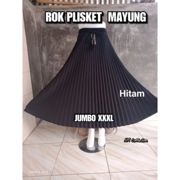 Rok Plisket JUMBO Premium Koshibo Premium TEBAL Mayung