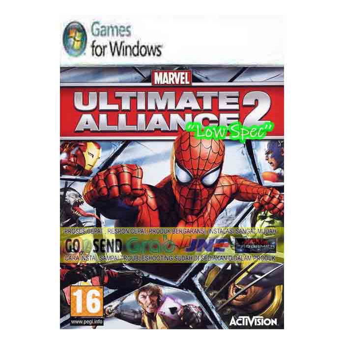 Jual MARVEL ULTIMATE ALLIANCE 2 - DVD - PC GAME - GAME PC LAPTOP ...