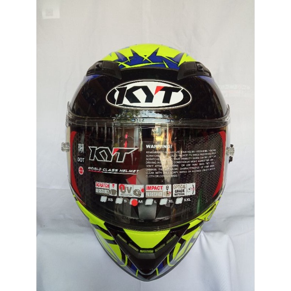 visor flat kyt falcon