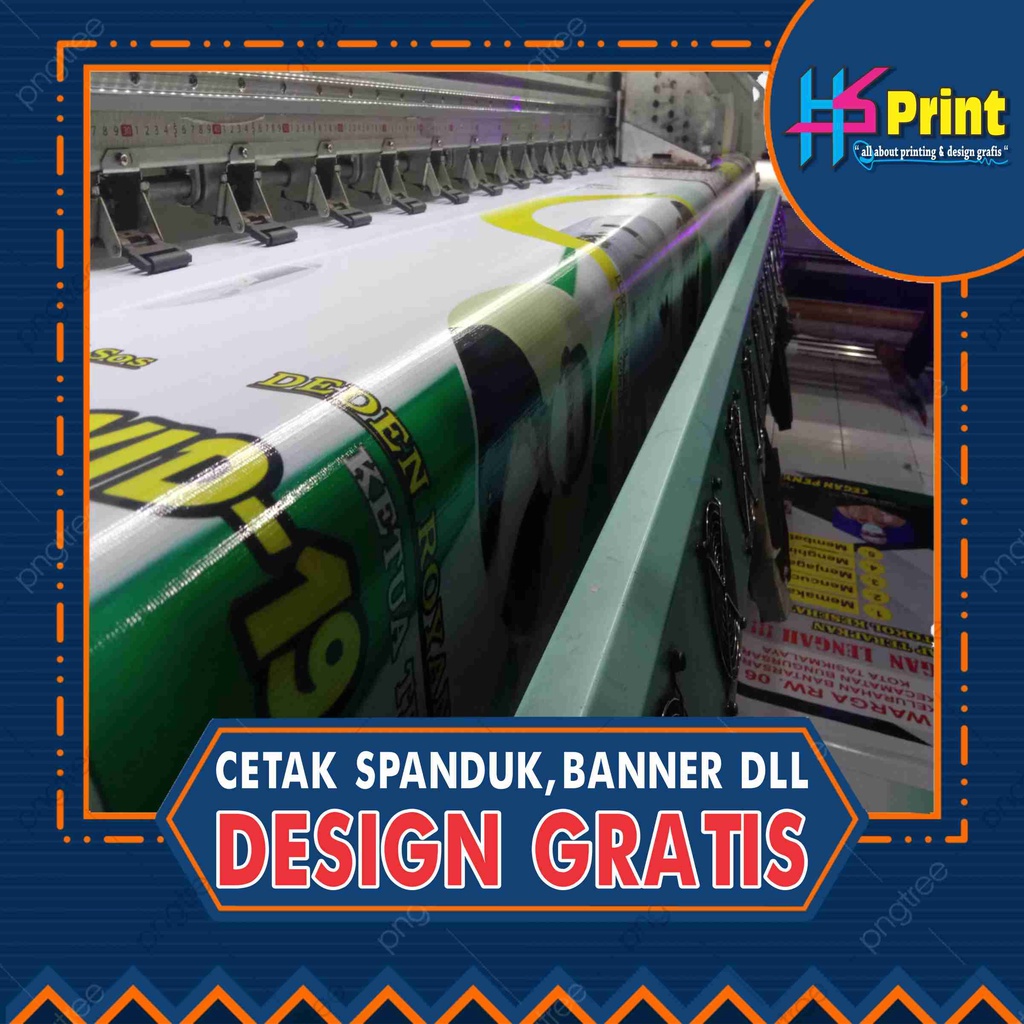 Jual Cetak Spanduk Banner Backdrop Baliho Digital Printing FREE DESAIN Shopee Indonesia