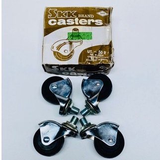 Jual 4 BIJI/1 SET - Roda Karet SKK UT - Roda SKK-UT50R Gepeng Baut ...