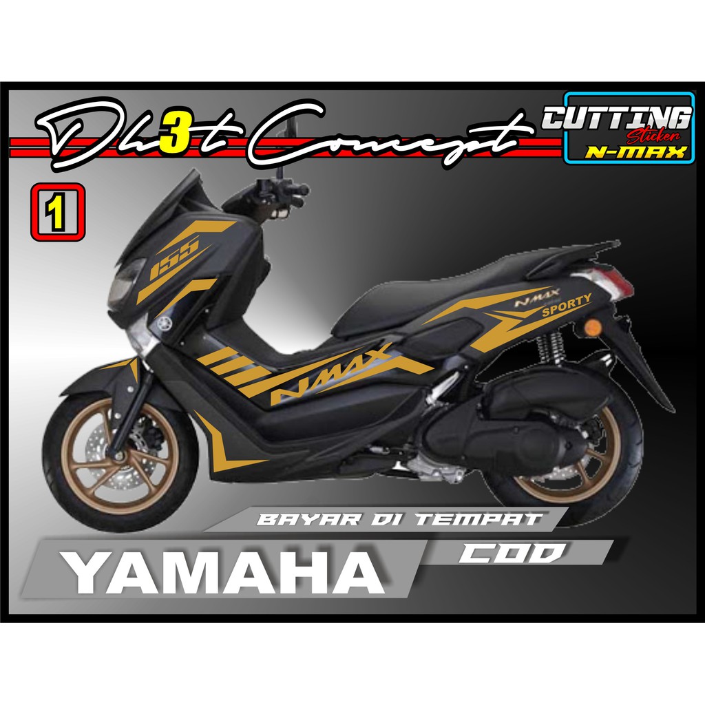 Jual Stiker Nmax Sticker Striping Motor Yamaha Nmax Cutting Sticker