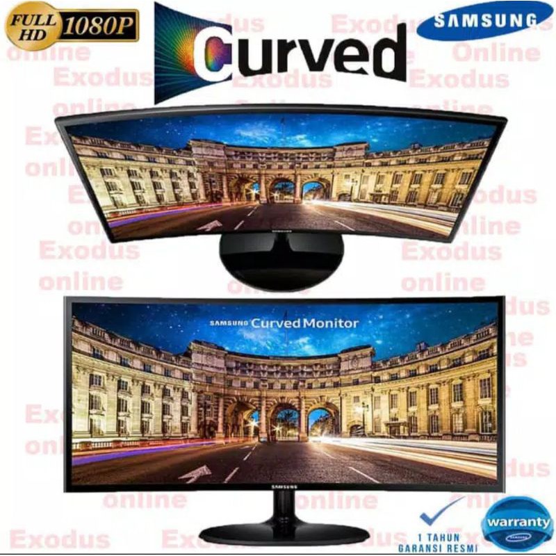 Jual Led Samsung Curved CF390 24 Inch Monitor | Shopee Indonesia