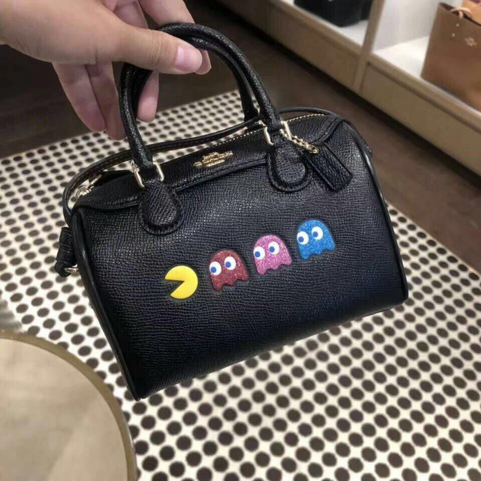 Micro Bennett Satchel with PacMan Animation - One Quarter