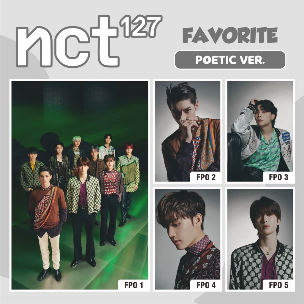 NCT127 ポスター Poetic Ver NCT127 favorite ポスター (Poetic Ver.)（Favorite/Gallery