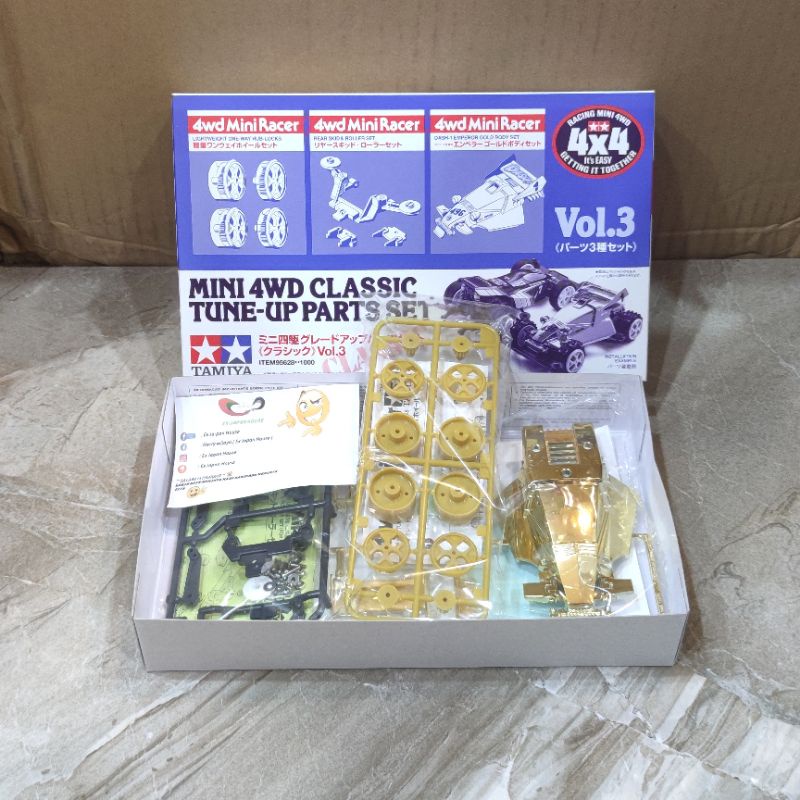 Jual Tamiya Mini 4WD Classic TuneUp Parts Vol 3 ( item 95628 ) Shopee Indonesia
