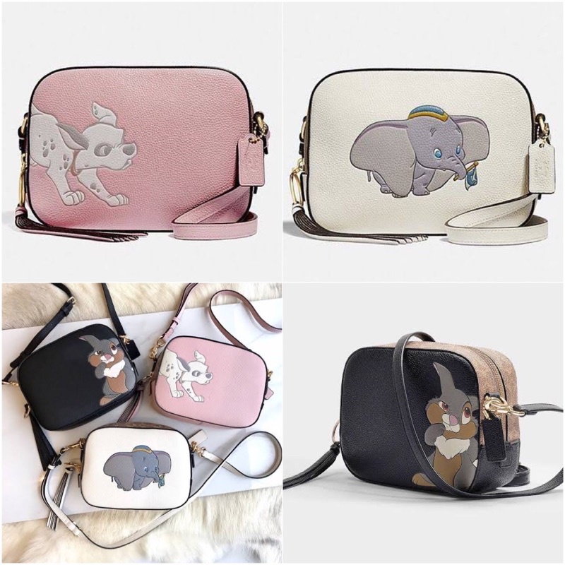 Jual Original 100 Disney X Coach Camera Bag With Dumbo Thumper Dalmatian 69252 69253 69173 Shopee Indonesia