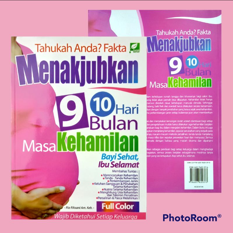 Jual Buku Tahukah Anda Fakta Menakjubkan Kehamilan 9 Bulan 10 Hari