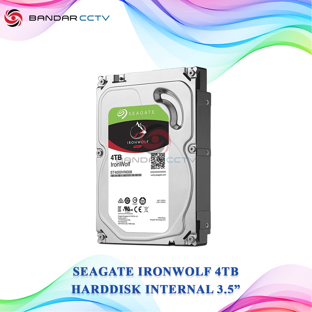 Jual Seagate Ironwolf 4TB Harddisk Internal 3.5 Inch | Shopee Indonesia