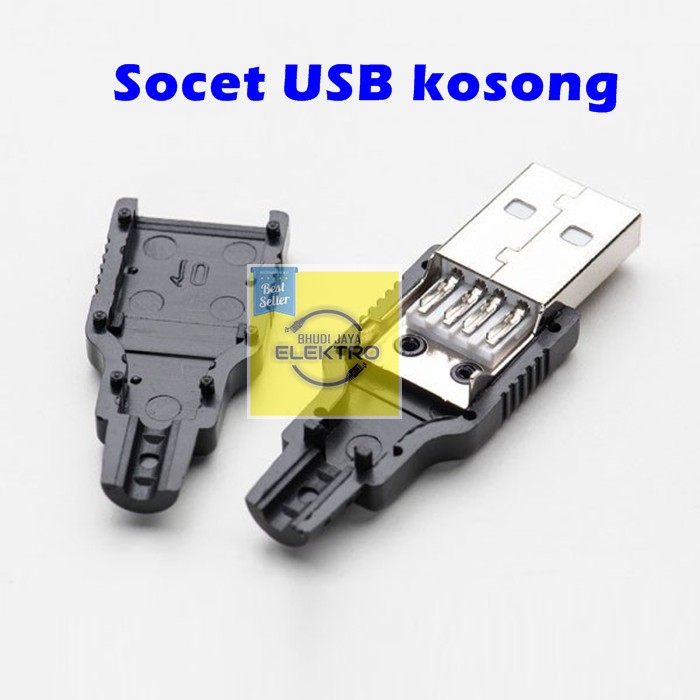 Jual Soket Usb Kosong Tipe Betina Usb Socket Connector Female Plug Shopee Indonesia 2815