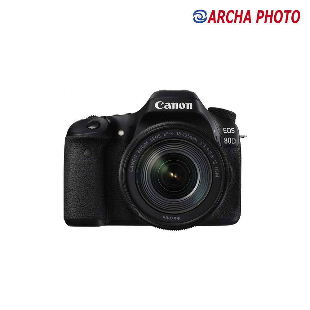Jual Canon EOS 80D Kit EF-S 18-135mm IS Nano USM -in Wifi - ARCHA PHOTO ...