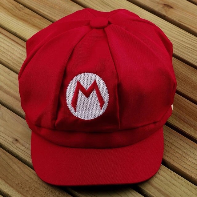 Jual mario bros cap / hat / topi mario / cosplay / kostum | Shopee ...