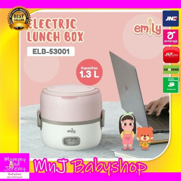 Jual Bento Emily Electric Lunch Box 1.3L Stainless 304 ! Rb