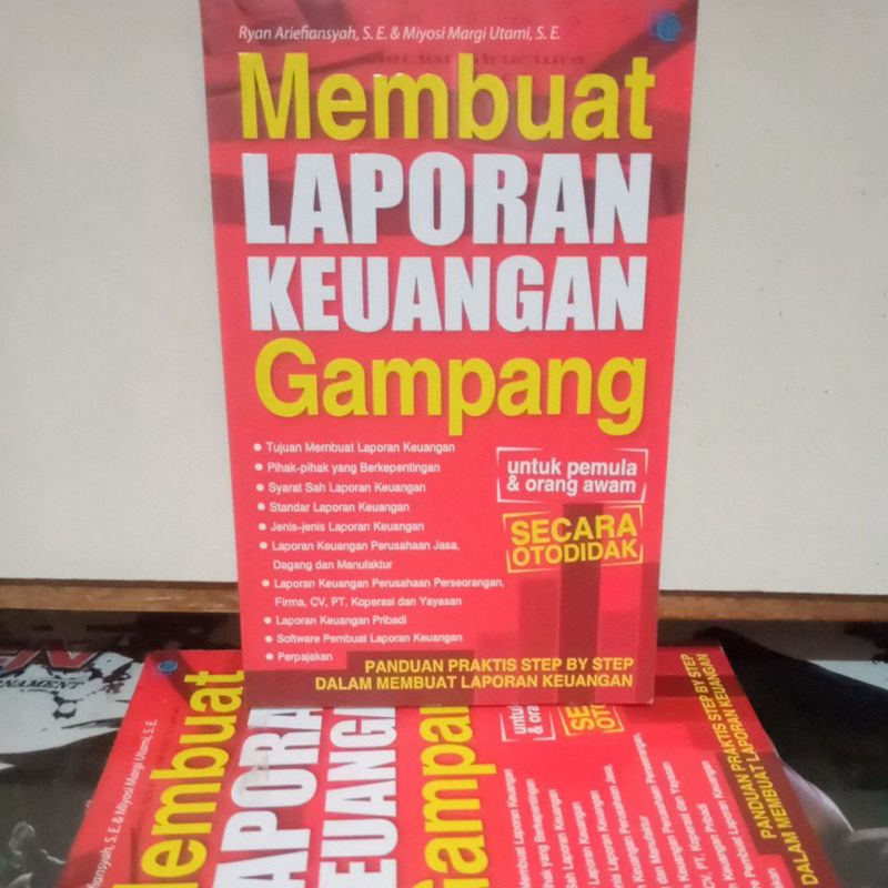 Jual Buku Manajeman Bisnis - Membuat LAPORAN KEUANGAN Gampang | Shopee ...