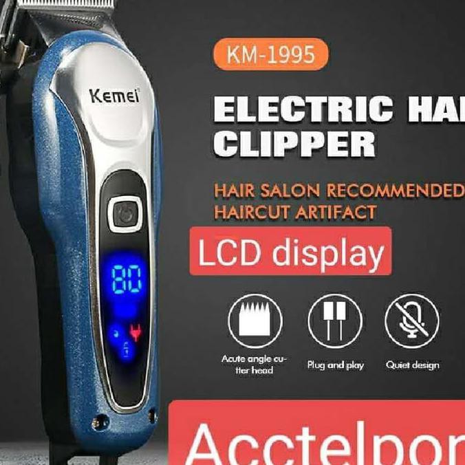 Jual Talacukur Kemei Km1995 Men'S Haircutters Professional Hair
