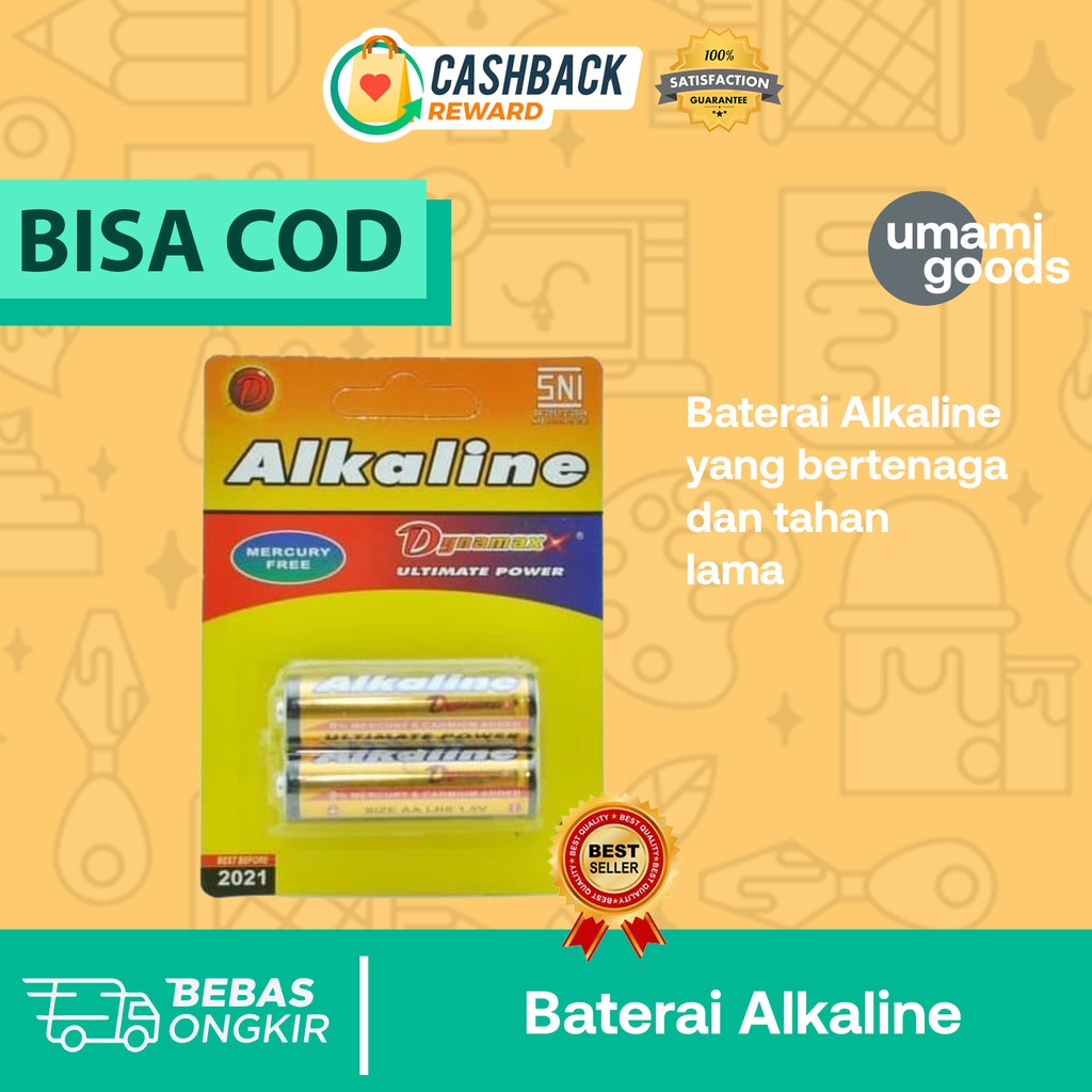 Jual Baterai Alkaline Dynamax Original Kualitas Sni Aa Dan Aaa Shopee