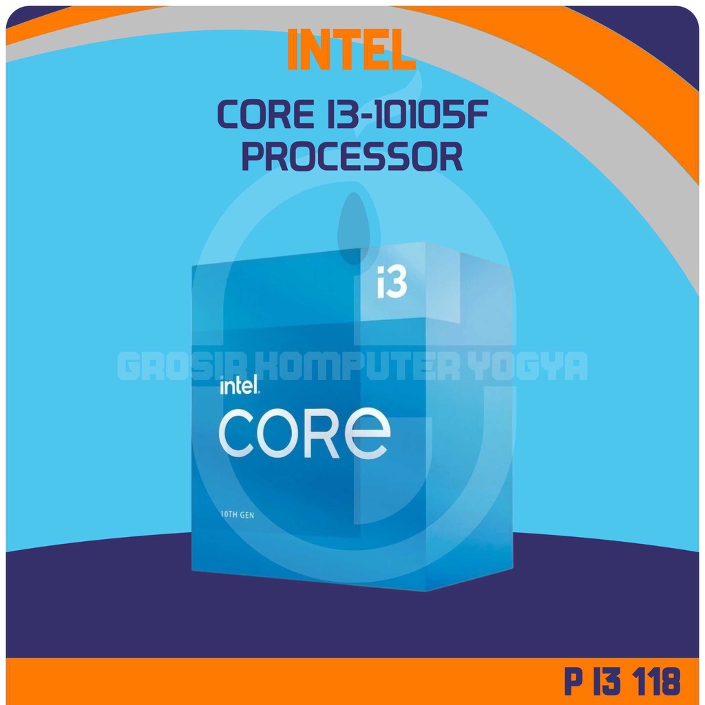 Jual Intel Core i3-10105F Up to 4.40Ghz 6M Cache FCLGA1200 CPU ...