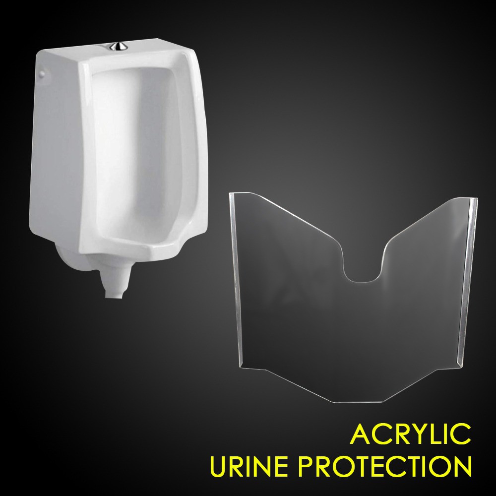 Jual Acrylic Urine Protector Akrilik Proteksi Air Kencing Di Urinoir