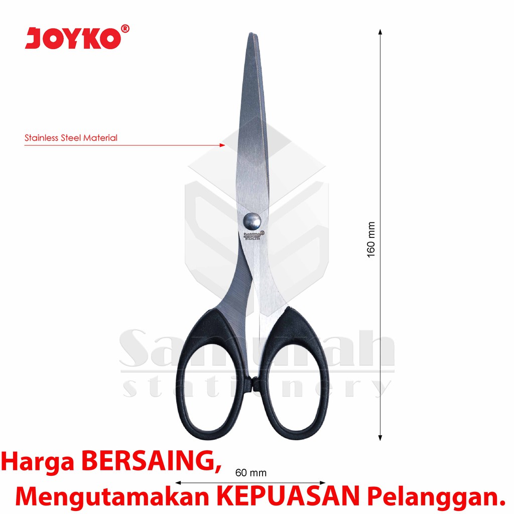 Jual Gunting Tanggung Joyko SC-838 / Scissors Medium SC 838 / Alat ...