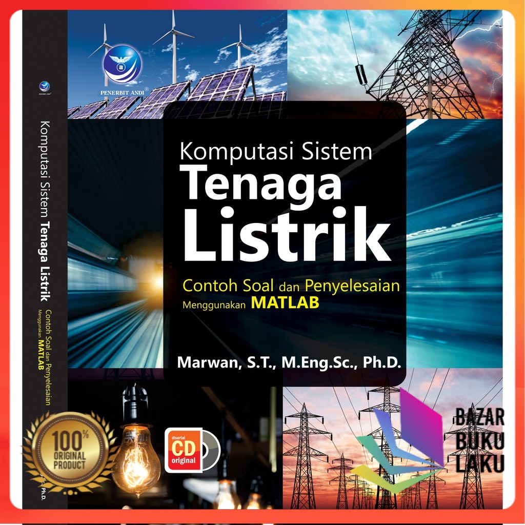 Jual BUKU Buku Komputasi Sistem Tenaga Listrik Contoh Soal Dan ...