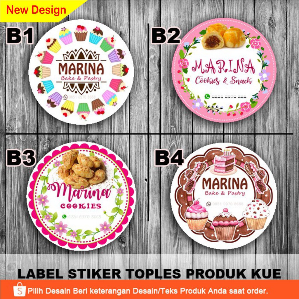 Jual Stiker Label Produk Bulat Ukuran 6cm | Shopee Indonesia