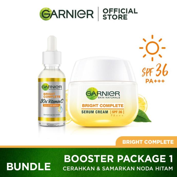 Jual Garnier Bright Complete Booster Serum Ml Bright Complete Yuzu