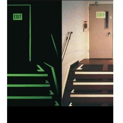 Jual Stiker Glow in the dark - Stiker Fosfor 2,5cm x 45 meter - sticker ...