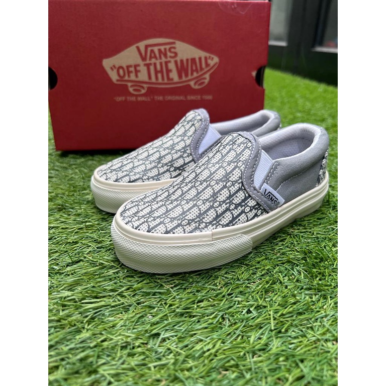 Sepatu Silp On Anak Sepatu Vans Anak Slip On x Dior Vans Slip On Anak  Sepatu Anak Slip on