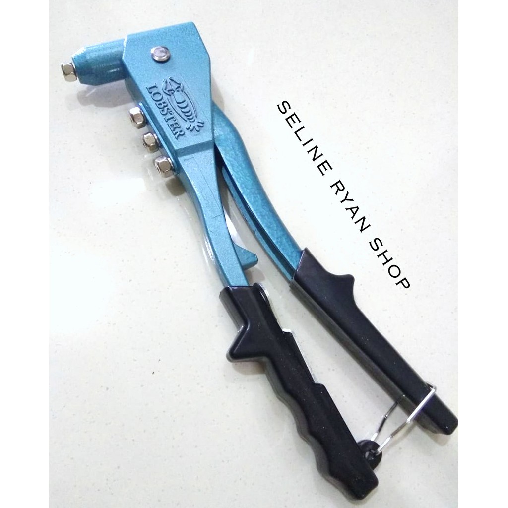 Jual Tang Rivet Lobster / Alat Pemasang Paku Rivet / Hand Riveter HR