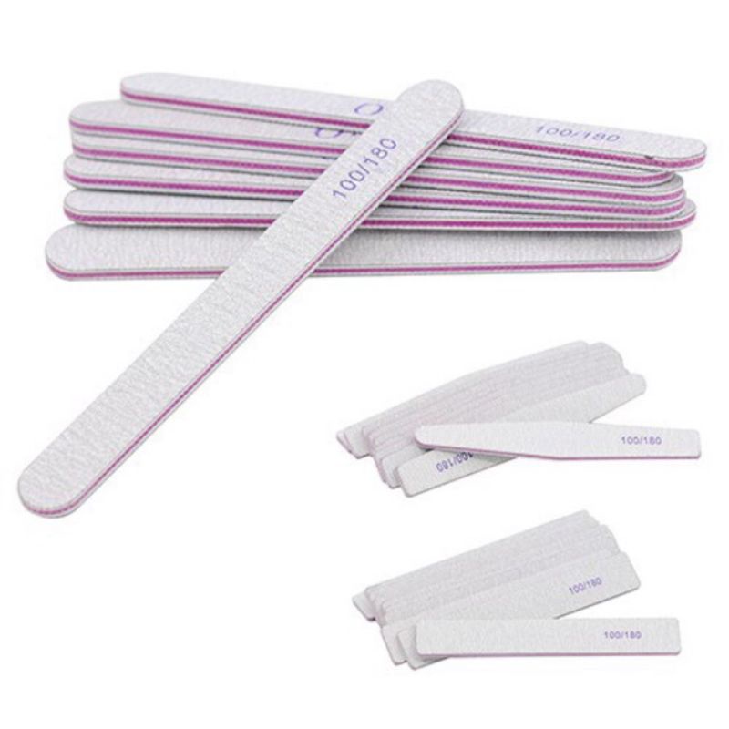 Jual KIKIR KUKU GRIT 100/180 1PCS NAIL FILE | Shopee Indonesia
