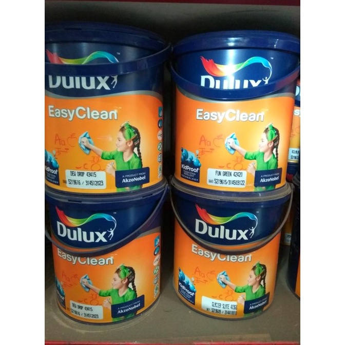 Jual Dulux Easy Clean Semua Warna Ready Mix Shopee Indonesia