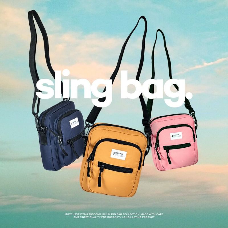 Jual SLING BAG 3SECOND WANITA Shopee Indonesia