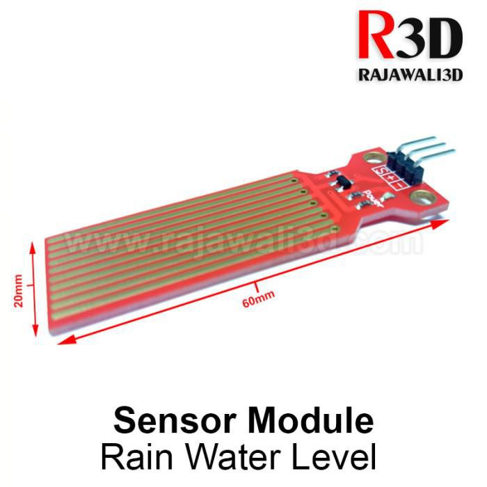 Jual Sensor Rain Water Level Module Detection Liquid Suface Depth ...