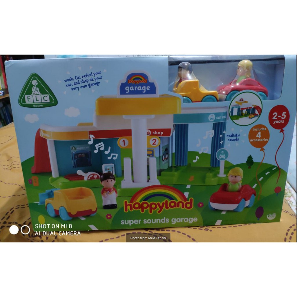 ELC HappyLand Super Sound Light Garage