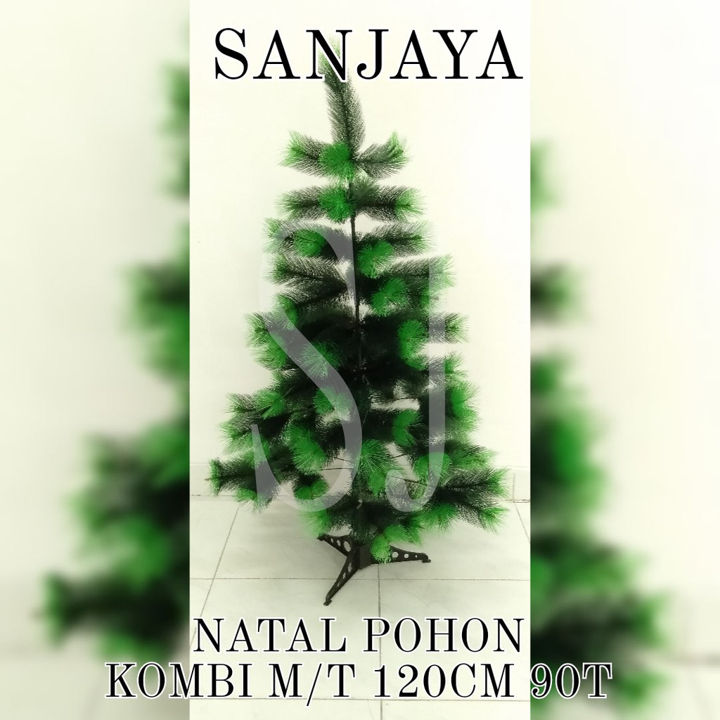 Jual [120Cm] Pohon Natal Christmas Tree Besar / Pohon Cemara Dekorasi