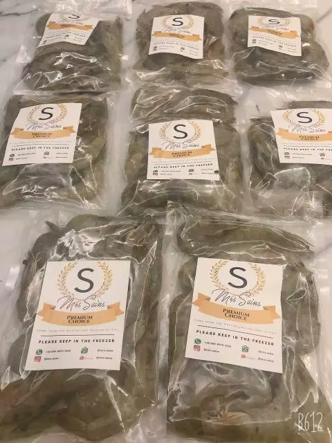 Udang vanamei segar untuk masakan seafood