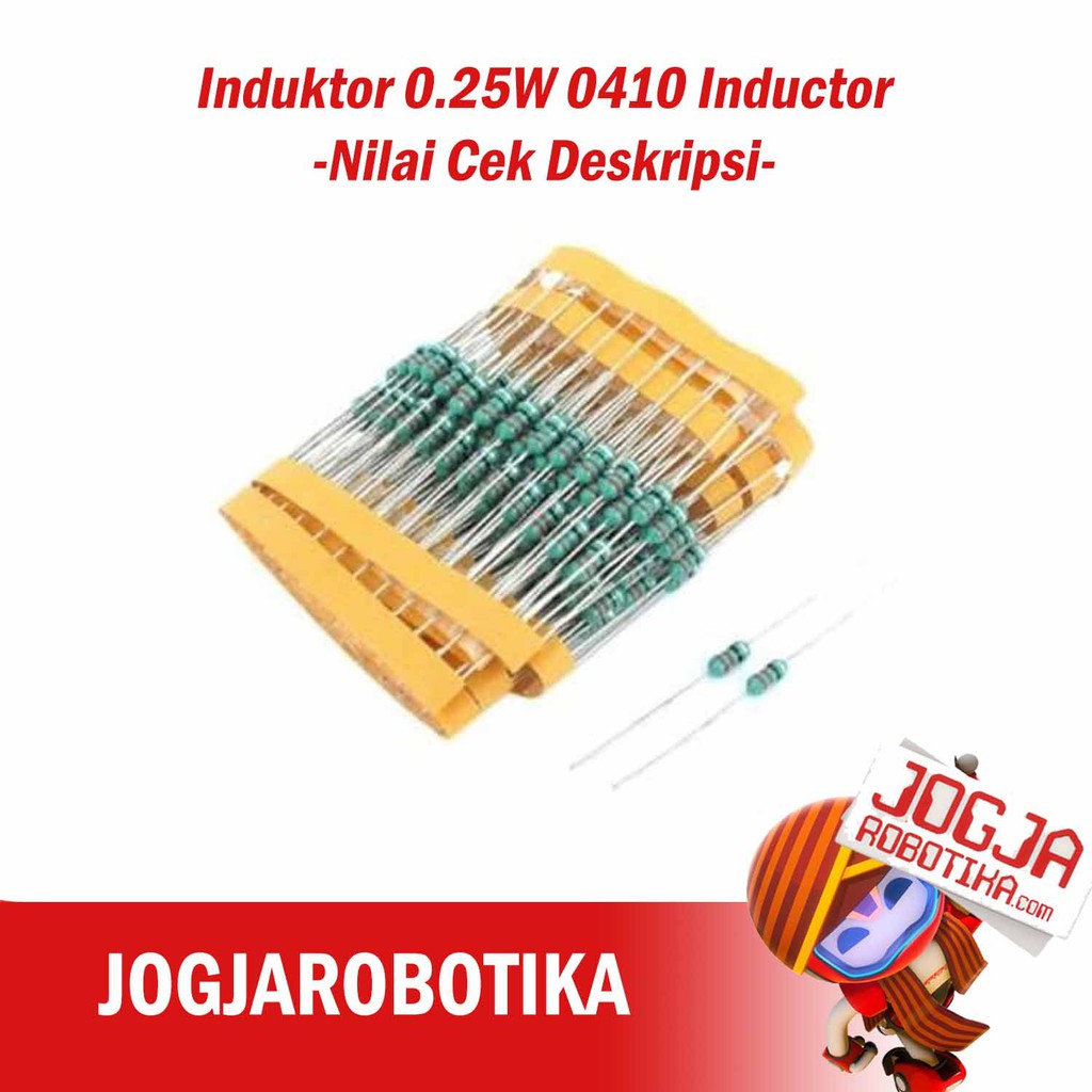 Lot De 25 Inducteurs Axiaux 220uH 0.5W - Couleur 0410, Marque Uxcell, Neuf